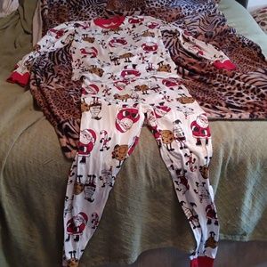 Carter's Adult M Santa PJ set